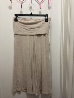 Good Days Project cream gaucho pants size xs